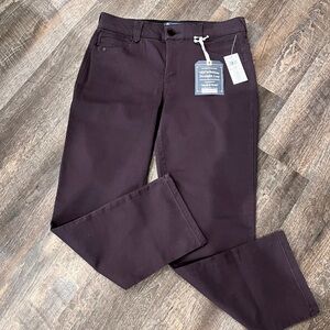 Democracy Malbec Deep Purple Straight-Leg Ab Solution Jeans